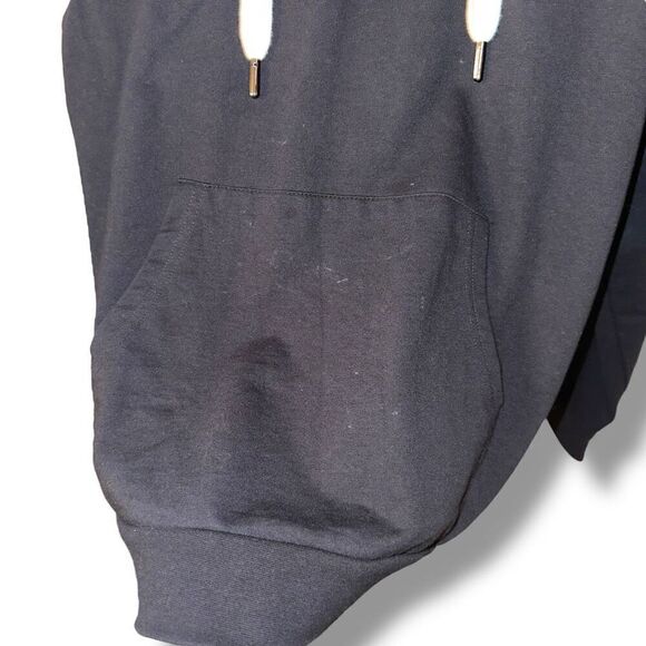 Robert Barakett Montreal Black 1/4 Zip Hoodie L - Picture 5 of 8